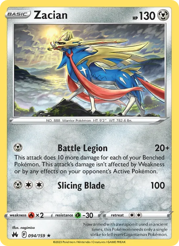 Zacian, Crown Zenith