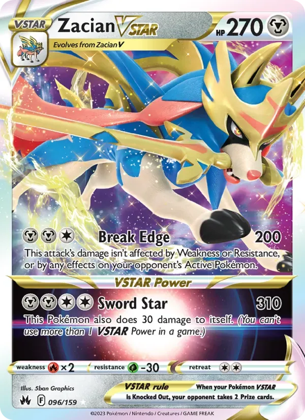 Zacian VSTAR, Crown Zenith