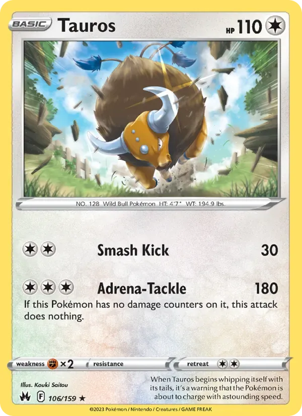 Tauros, Crown Zenith
