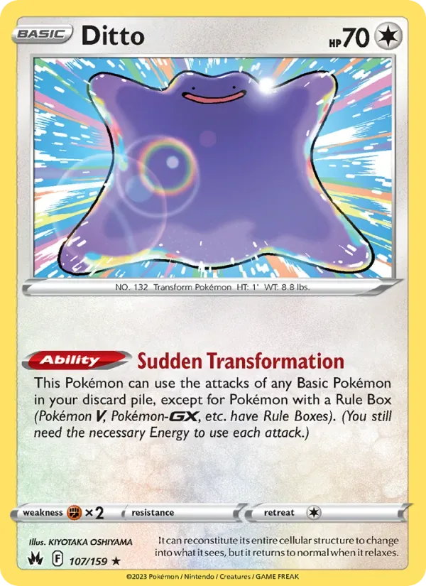 Ditto, Crown Zenith