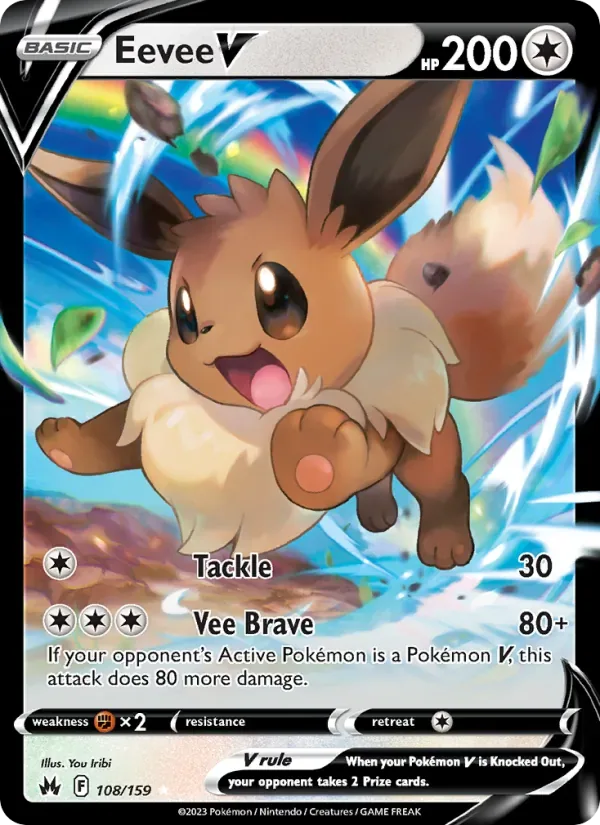 Eevee V, Crown Zenith