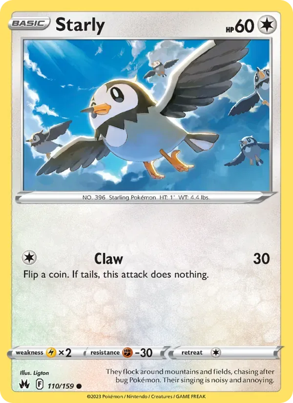 Starly, Crown Zenith