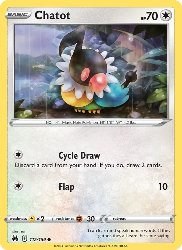 Chatot, Crown Zenith