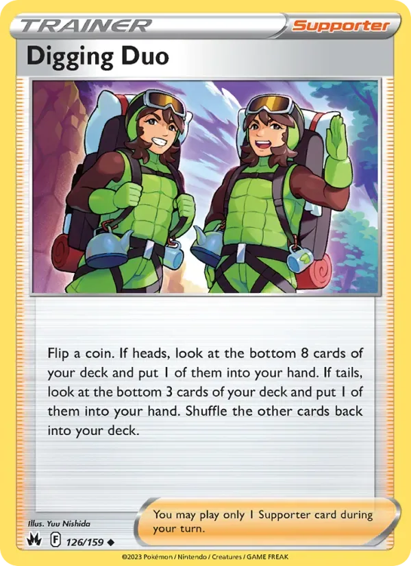 Digging Duo, Crown Zenith