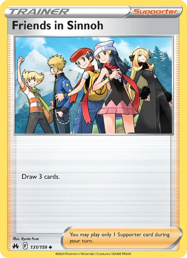 Friends in Sinnoh, Crown Zenith