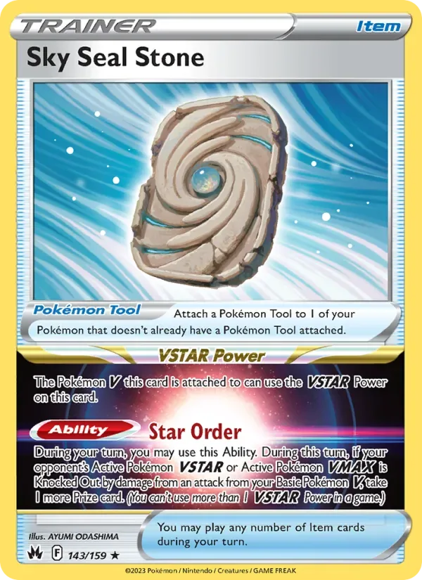 Sky Seal Stone, Crown Zenith