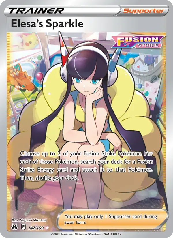 Elesa's Sparkle, Crown Zenith