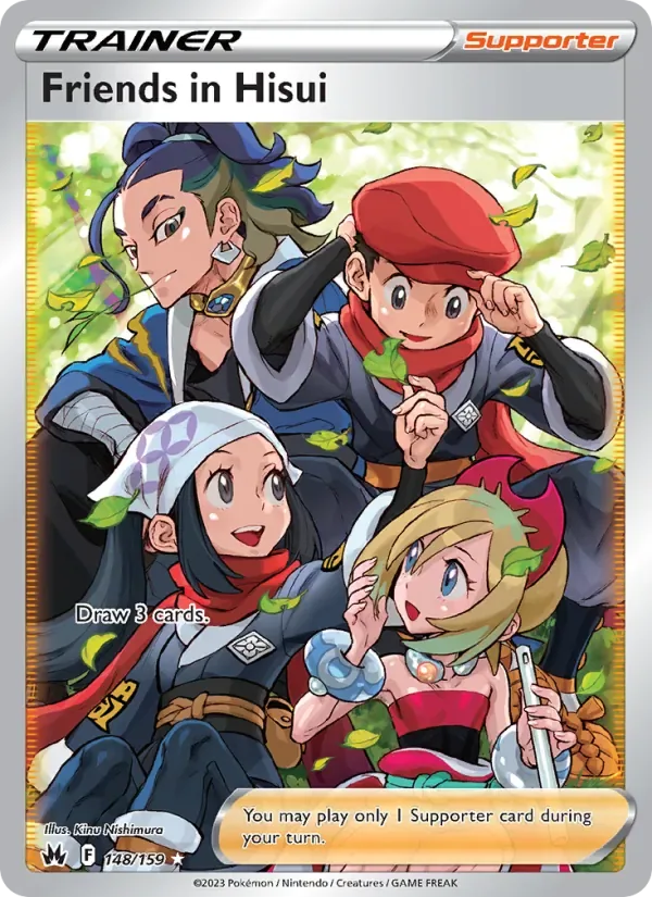 Friends in Hisui, Crown Zenith