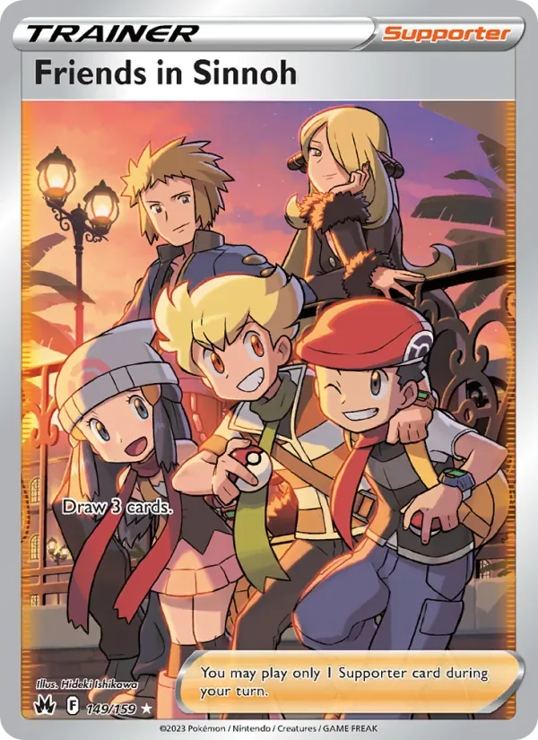 Friends in Sinnoh, Crown Zenith