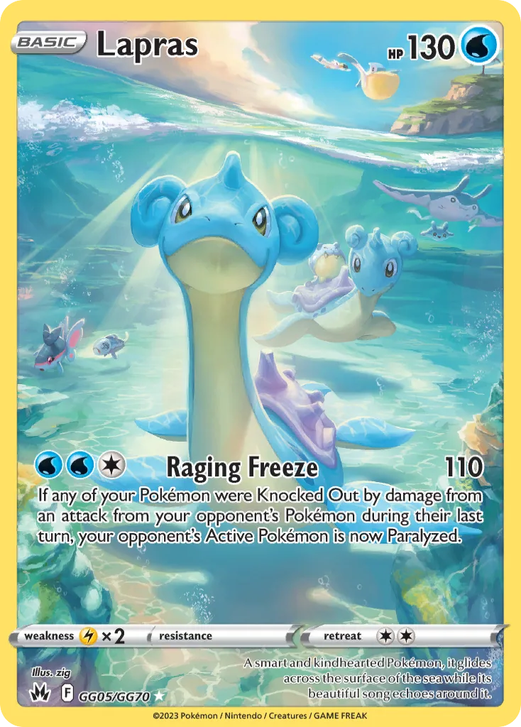 Lapras, Crown Zenith Galarian Gallery