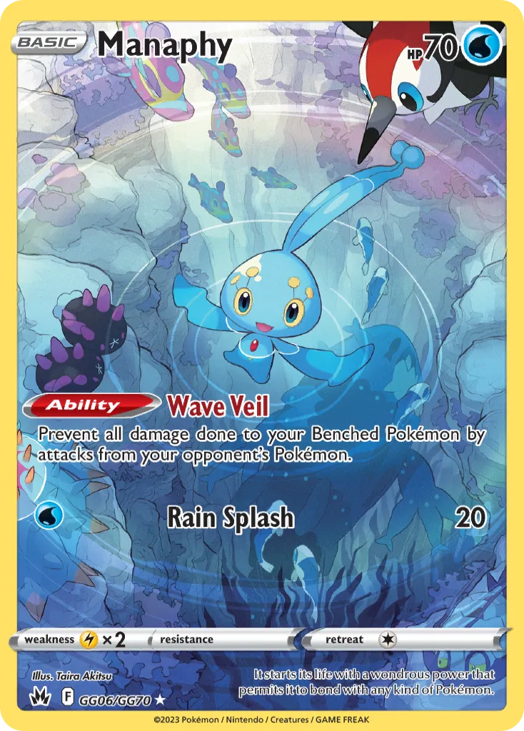 Manaphy, Crown Zenith Galarian Gallery