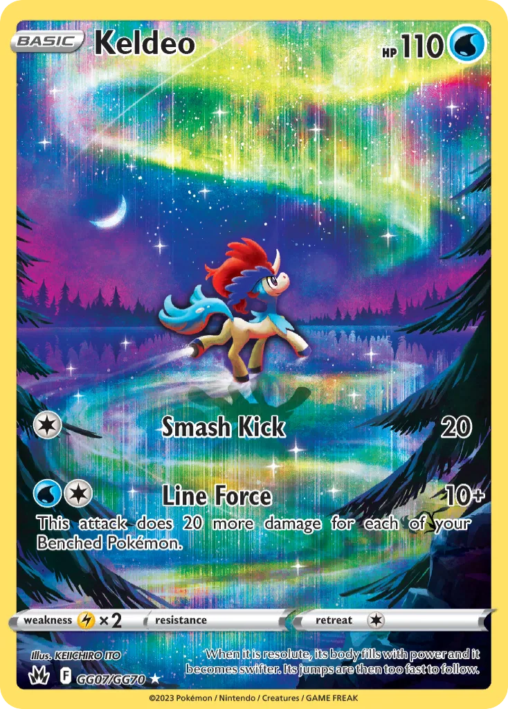 Keldeo, Crown Zenith Galarian Gallery