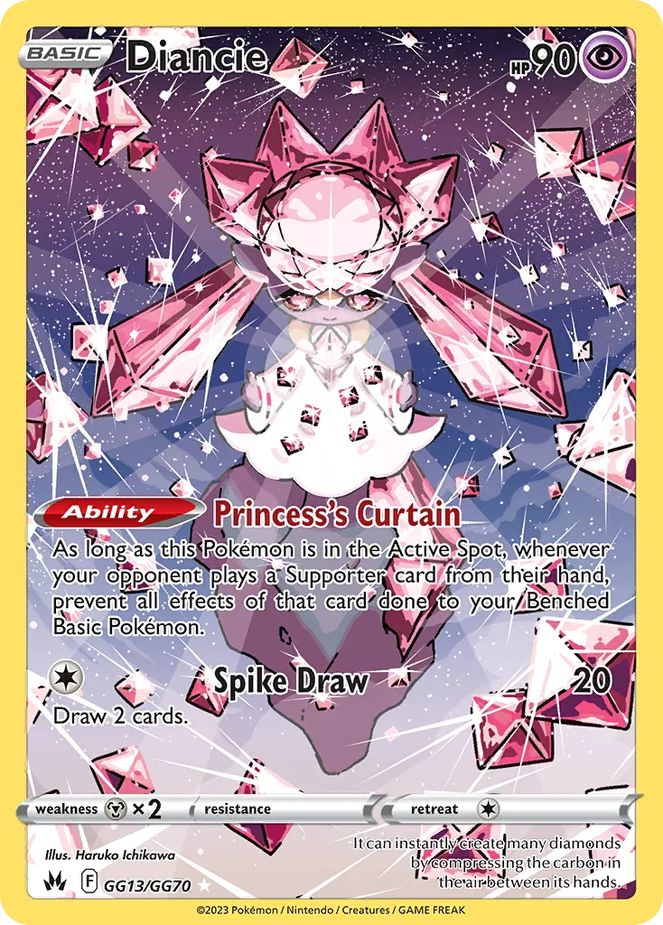 Diancie, Crown Zenith Galarian Gallery