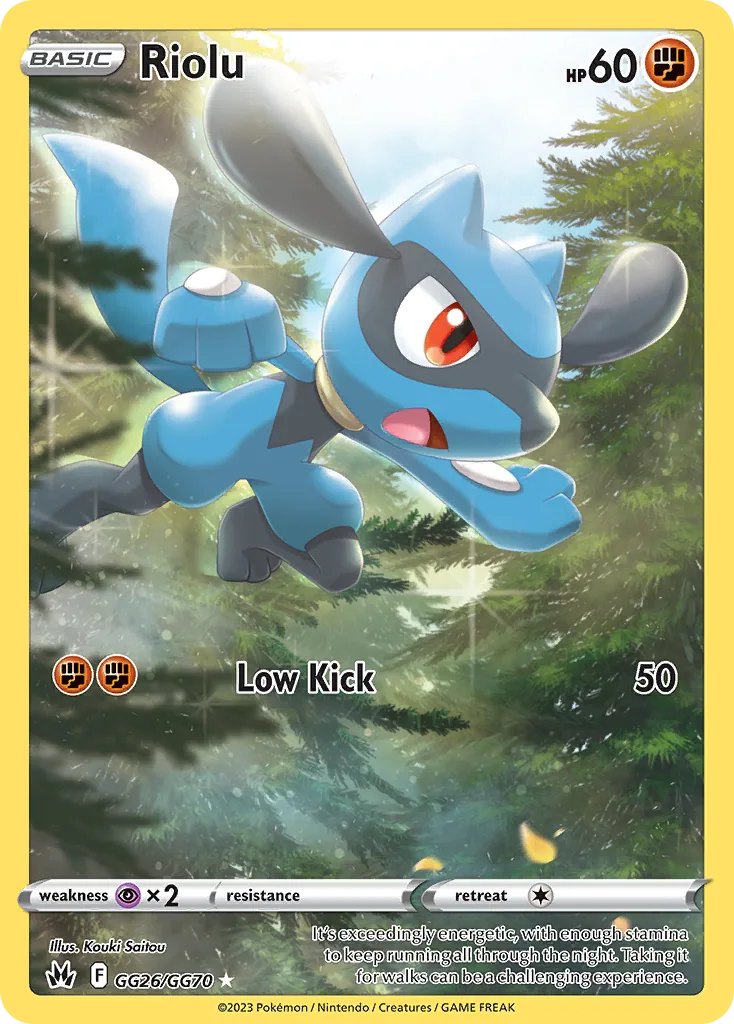 Riolu, Crown Zenith Galarian Gallery