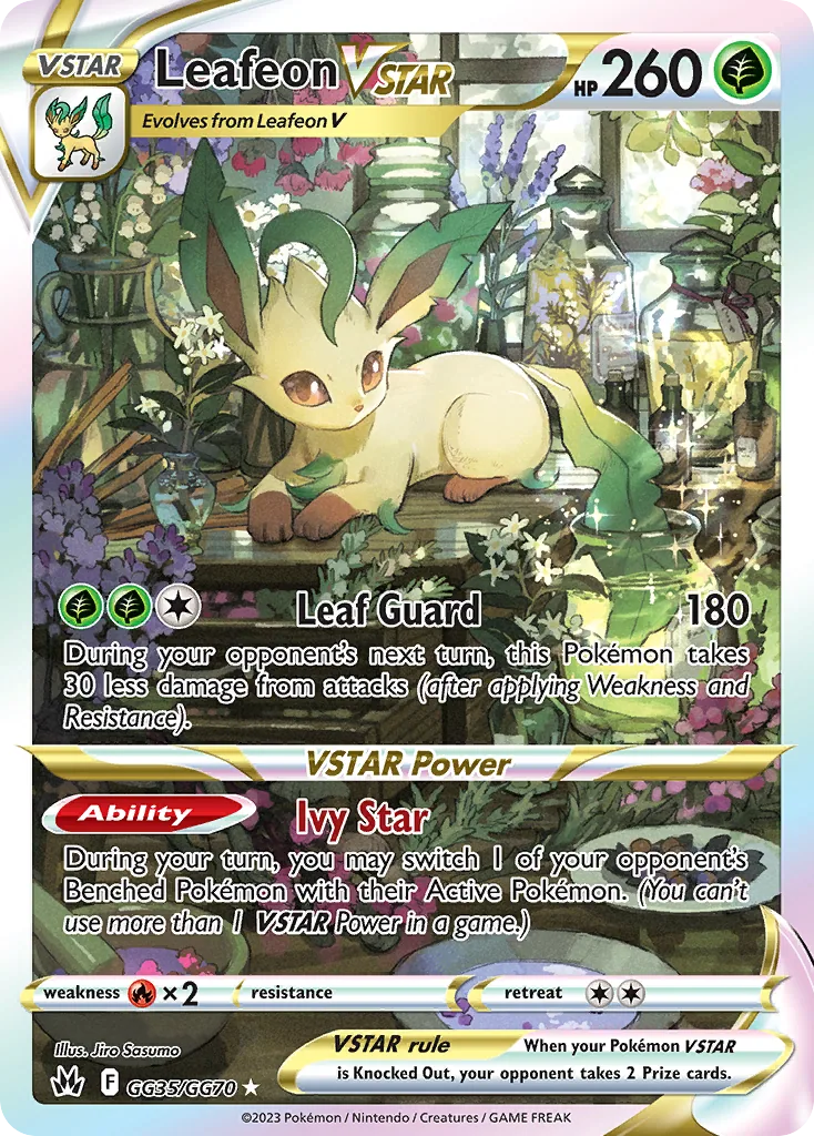 Leafeon VSTAR, Crown Zenith Galarian Gallery