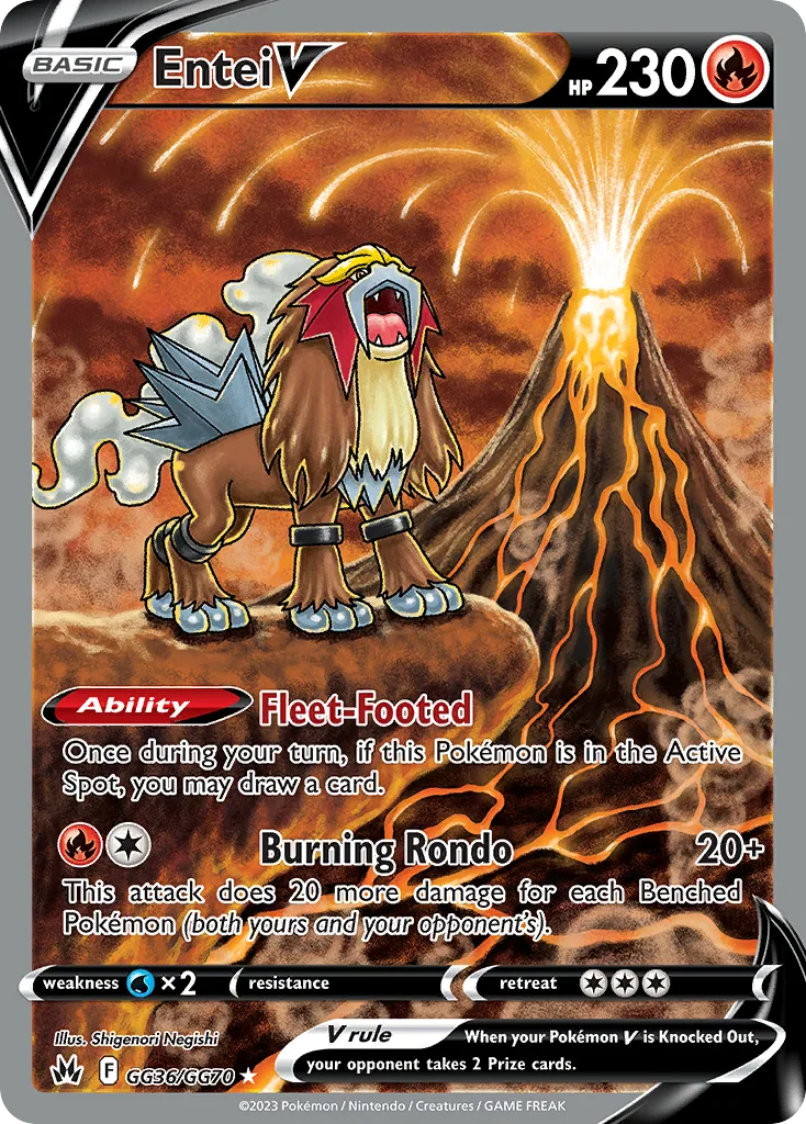 Entei V, Crown Zenith Galarian Gallery
