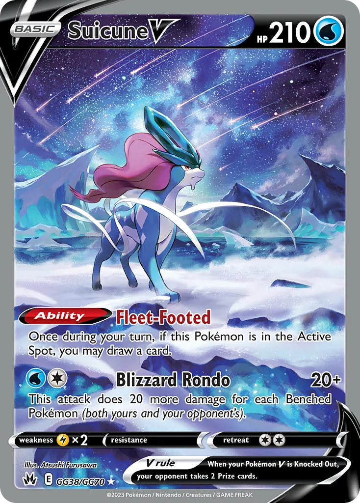 Suicune V, Crown Zenith Galarian Gallery