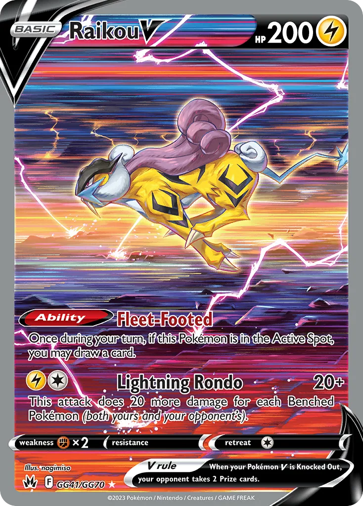 Raikou V, Crown Zenith Galarian Gallery