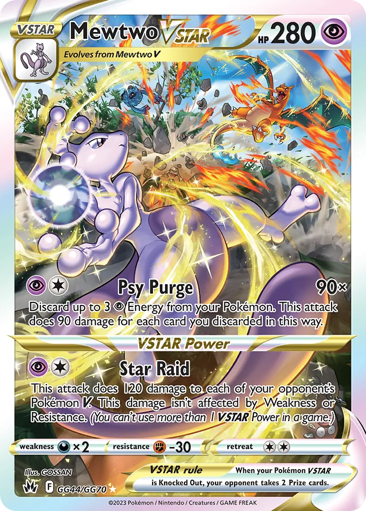 Mewtwo VSTAR, Crown Zenith Galarian Gallery