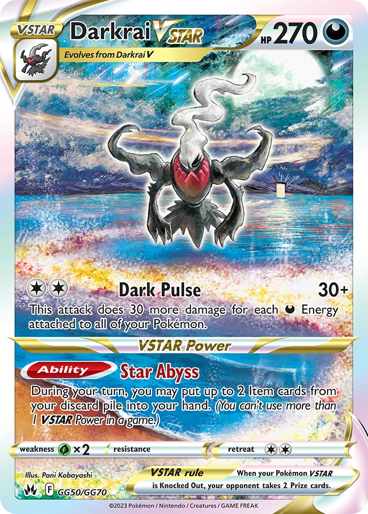 Darkrai VSTAR, Crown Zenith Galarian Gallery