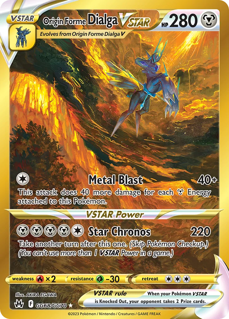 Origin Forme Dialga VSTAR, Crown Zenith Galarian Gallery