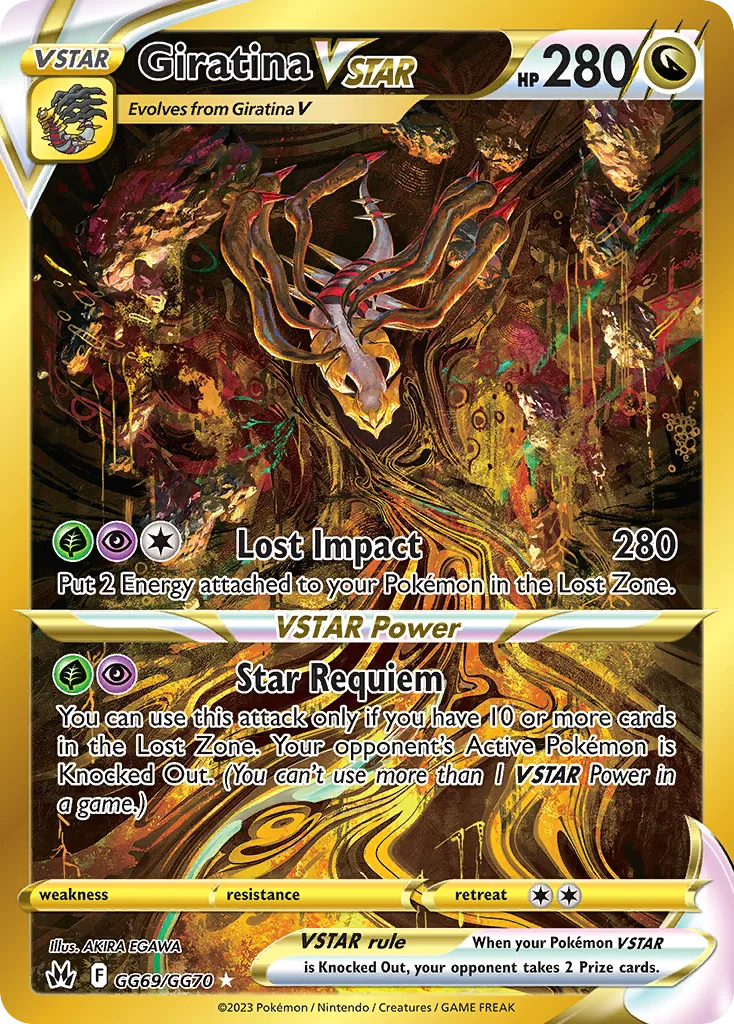 Giratina VSTAR, Crown Zenith Galarian Gallery