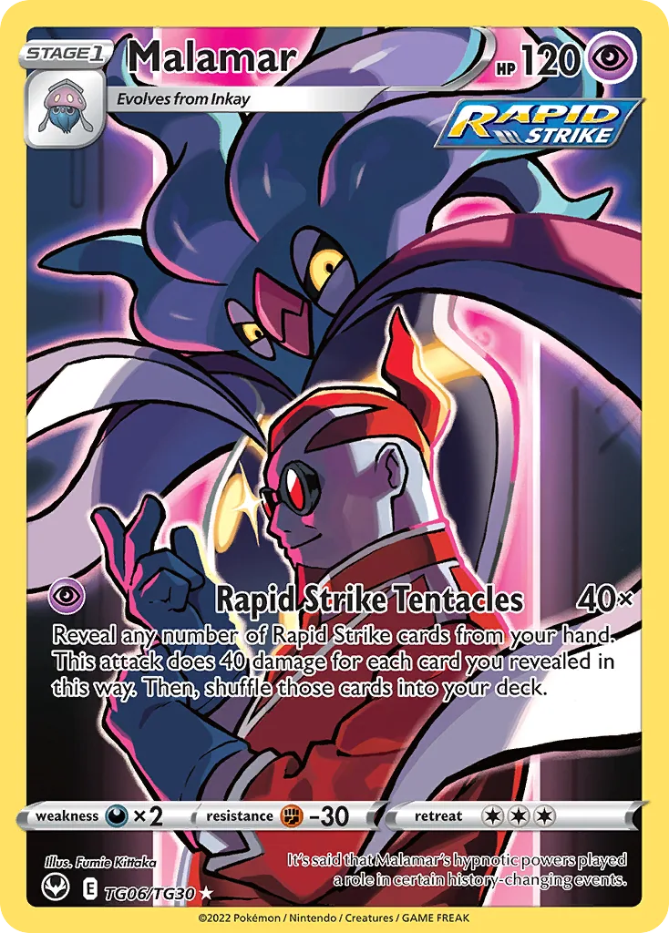 Malamar, Silver Tempest Trainer Gallery