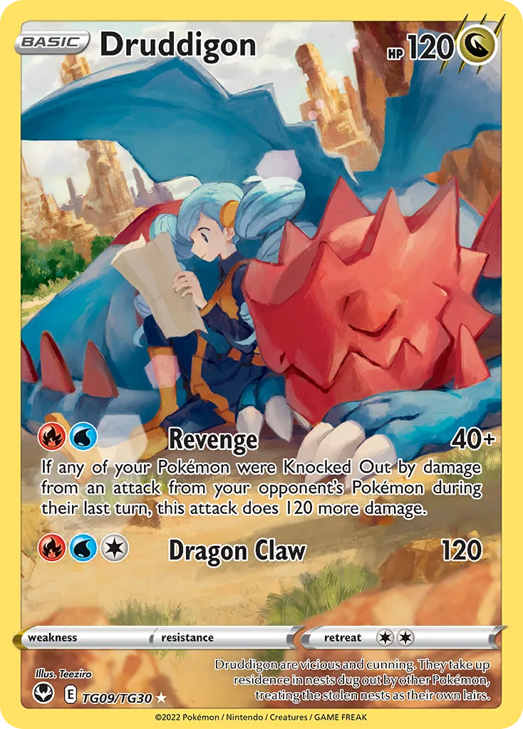 Druddigon, Silver Tempest Trainer Gallery