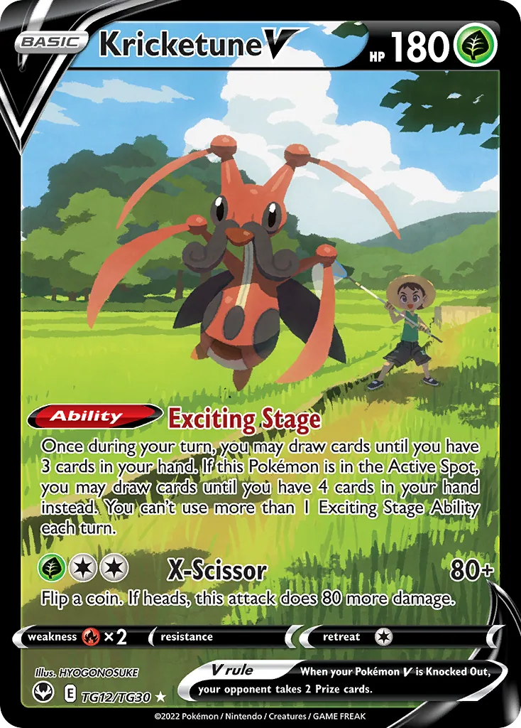 Kricketune V, Silver Tempest Trainer Gallery