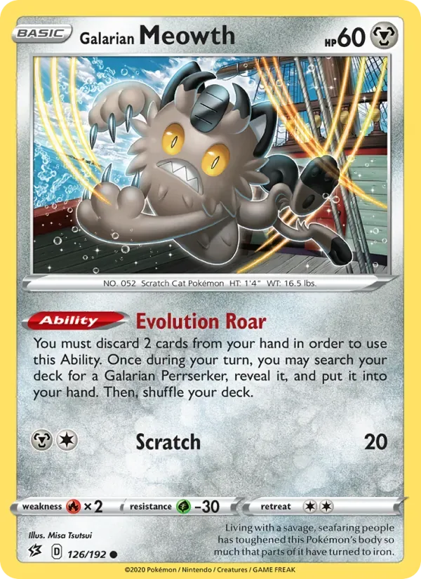 Galarian Meowth, Rebel Clash