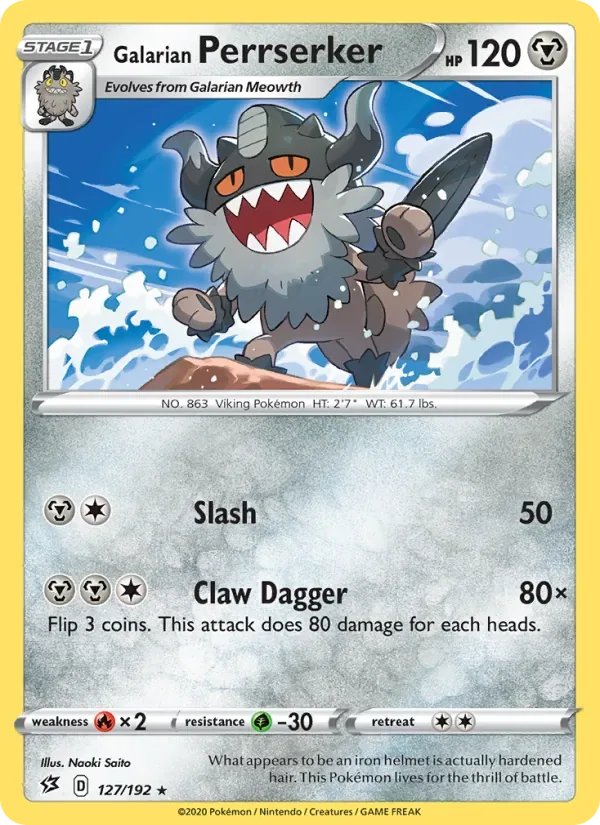 Galarian Perrserker, Rebel Clash