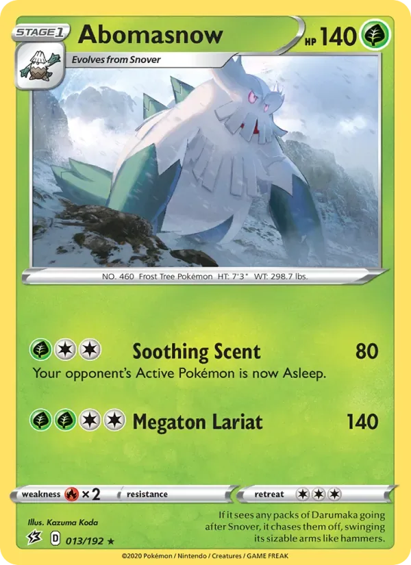 Abomasnow, Rebel Clash