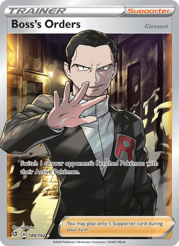 Boss's Orders (Giovanni), Rebel Clash