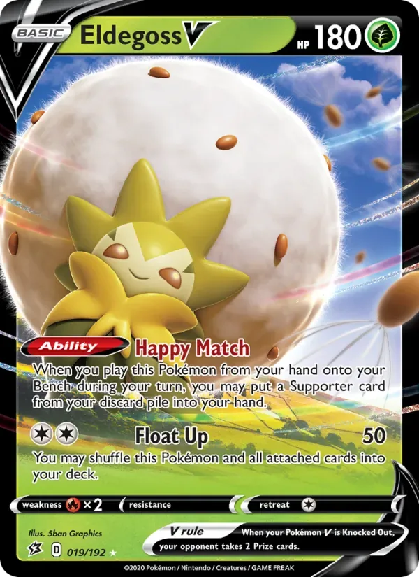 Eldegoss V, Rebel Clash