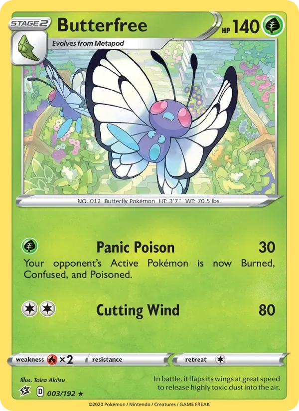 Butterfree, Rebel Clash