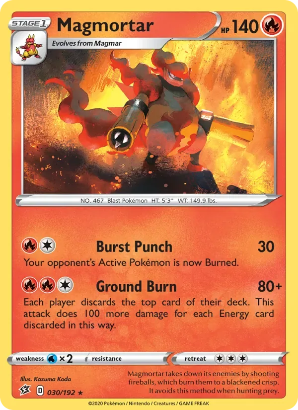 Magmortar, Rebel Clash