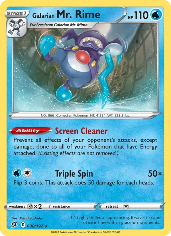 Galarian Mr. Rime, Rebel Clash