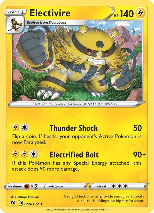 Electivire, Rebel Clash