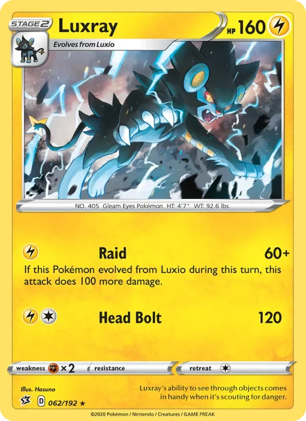 Luxray, Rebel Clash