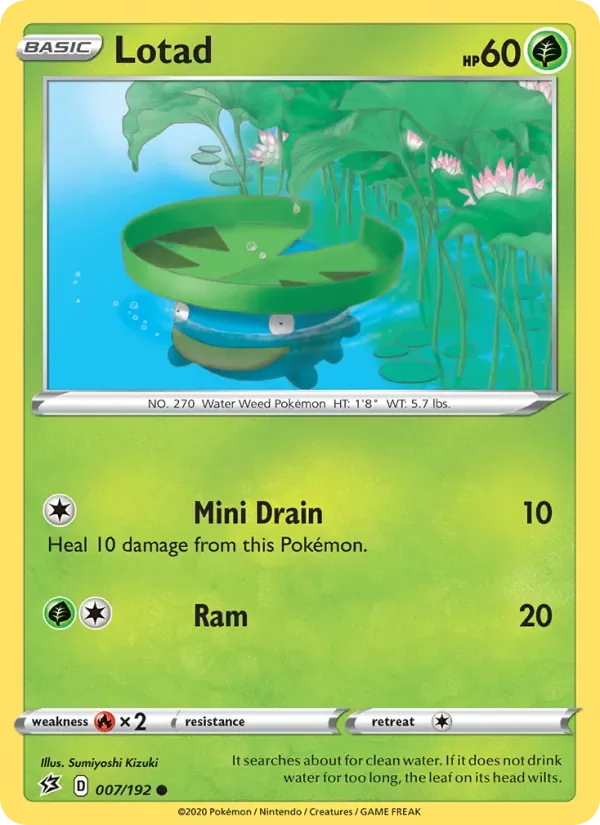 Lotad, Rebel Clash