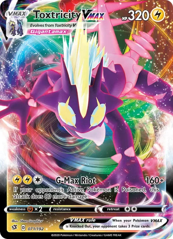 Toxtricity VMAX, Rebel Clash