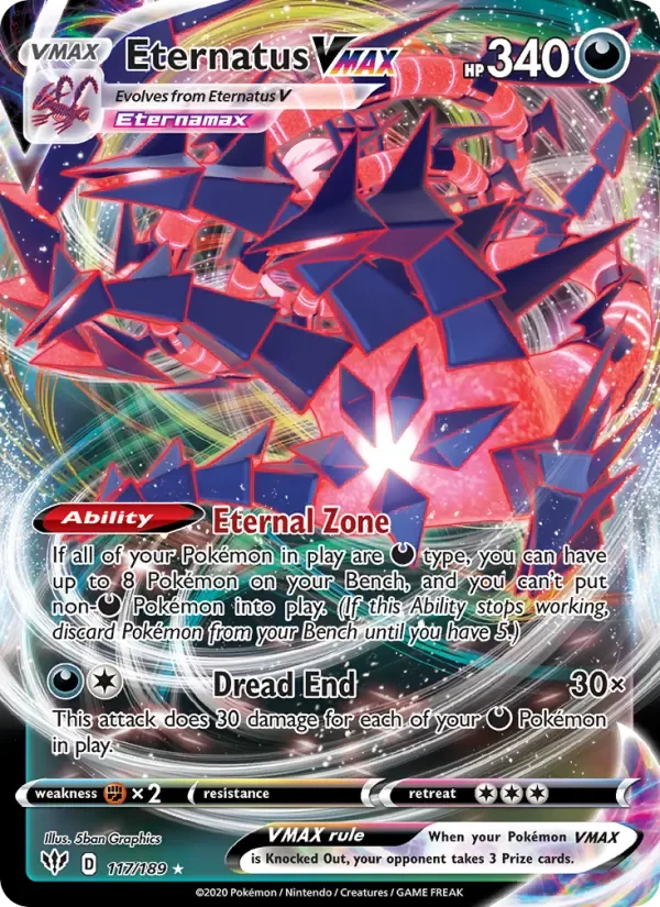 Eternatus VMAX, Darkness Ablaze