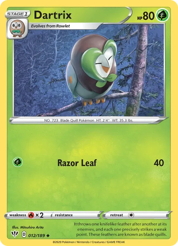 Dartrix, Darkness Ablaze
