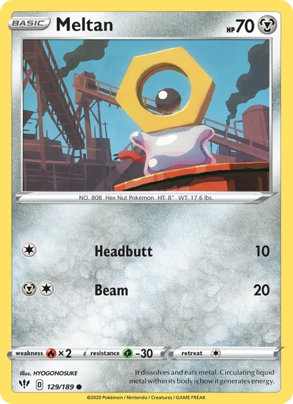Meltan, Darkness Ablaze