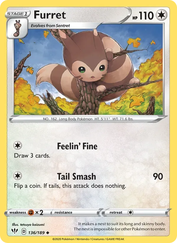 Furret, Darkness Ablaze