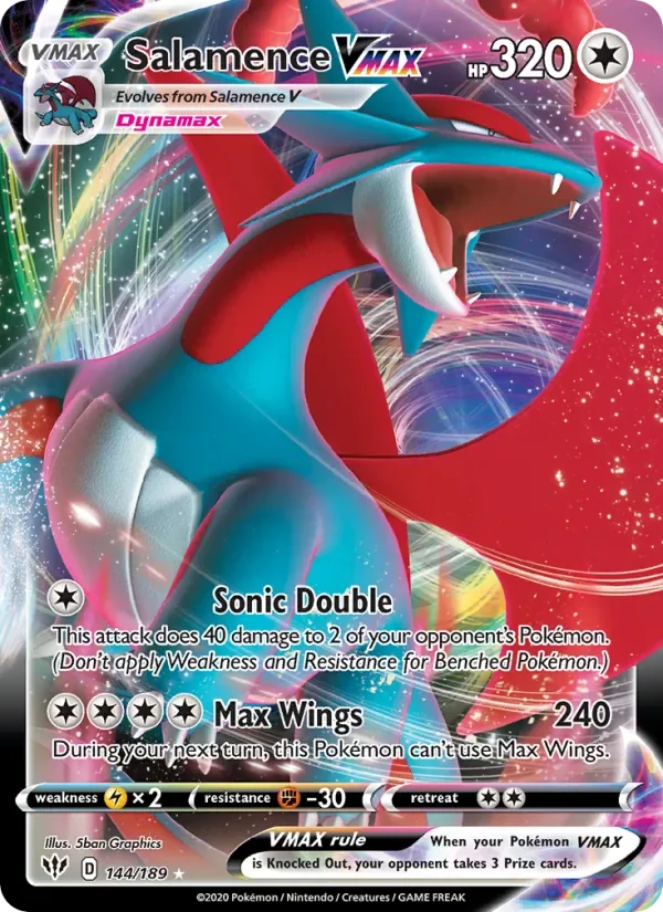 Salamence VMAX, Darkness Ablaze