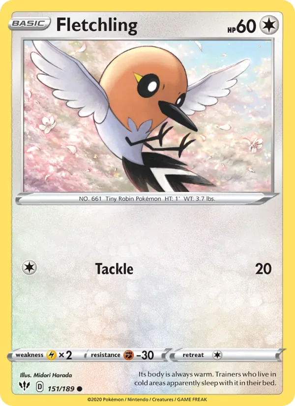 Fletchling, Darkness Ablaze