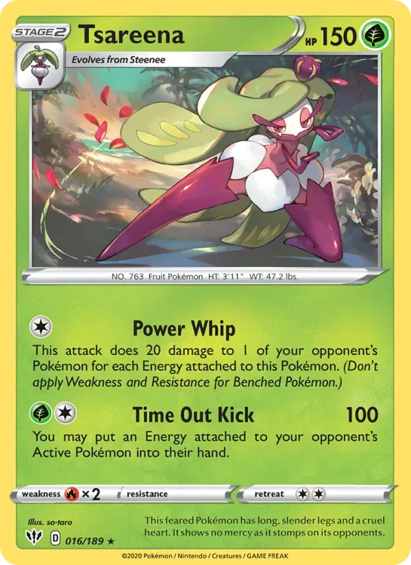 Tsareena, Darkness Ablaze