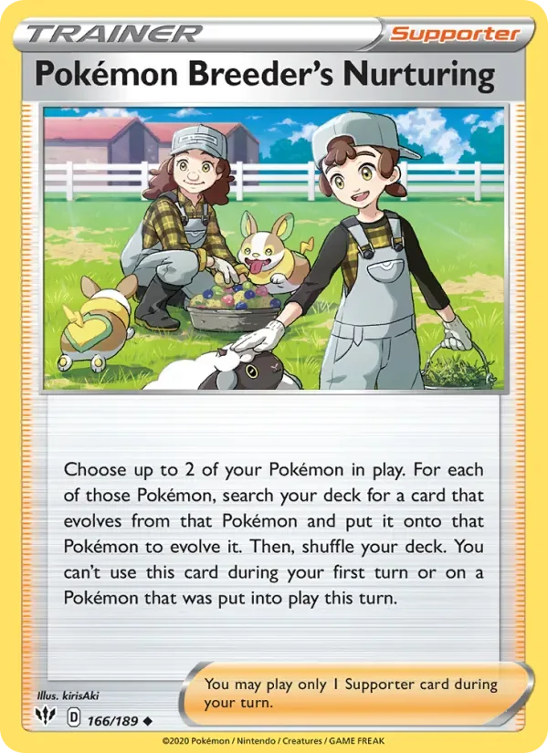 Pokémon Breeder's Nurturing, Darkness Ablaze