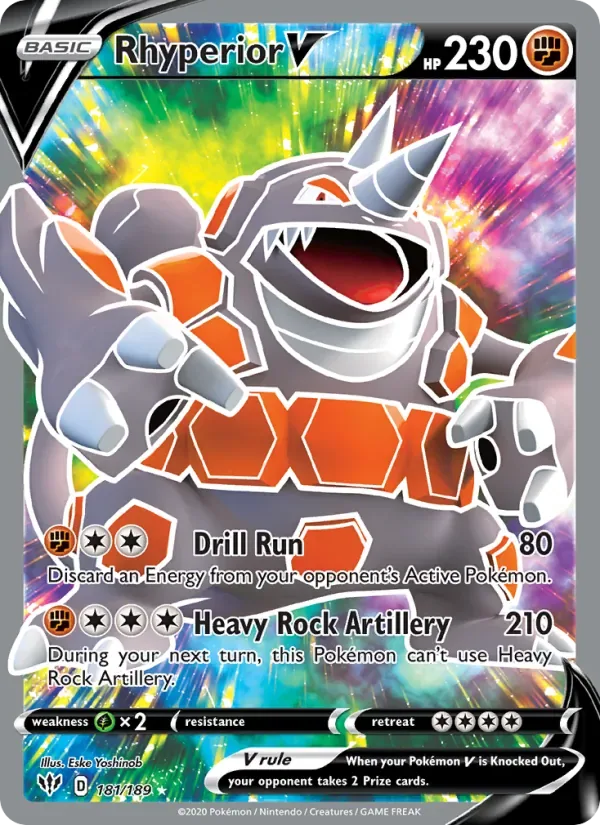 Rhyperior V, Darkness Ablaze
